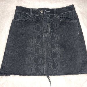 Zara Skirt - XS - Snake Print